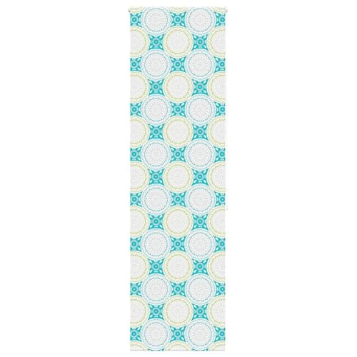 INLIFE Duschrollo 60x240 cm Stoffbreite 56 cm,Heim & Garten,Dekoration,Fensterdrapierung,Jalousien & Rollos,Blau,0.55 KG,4014876 von INLIFE