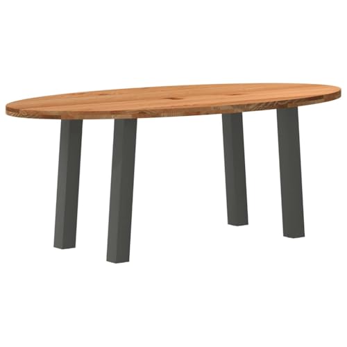 INLIFE Esstisch Hellbraun 200x100x74 cm Massivholz Eiche Oval,Möbel,Tische,Esstische,Braun,48.83 KG,3305313 INLIFE Esstisch Hellbraun 200x100x74 cm Massivholz Eiche Oval,Möbel,Tische,Esstische,Braun,48.83 KG,3305313 von INLIFE