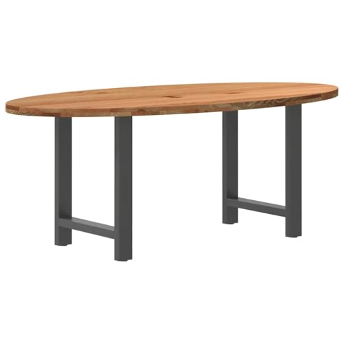 INLIFE Esstisch Hellbraun 200x100x74 cm Massivholz Eiche Oval,Möbel,Tische,Esstische,Braun,48.95 KG,3305320 INLIFE Esstisch Hellbraun 200x100x74 cm Massivholz Eiche Oval,Möbel,Tische,Esstische,Braun,48.95 KG,3305320 von INLIFE