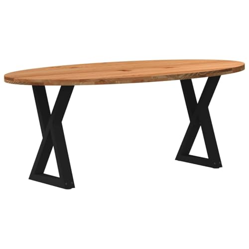 INLIFE Esstisch Hellbraun 200x100x74 cm Massivholz Eiche Oval,Möbel,Tische,Esstische,Braun,49.91 KG,3305329 INLIFE Esstisch Hellbraun 200x100x74 cm Massivholz Eiche Oval,Möbel,Tische,Esstische,Braun,49.91 KG,3305329 von INLIFE