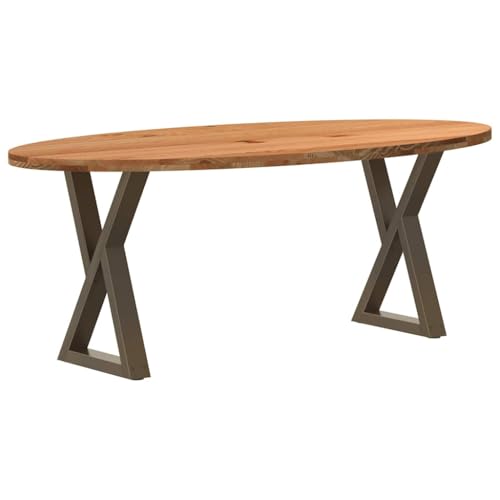 INLIFE Esstisch Hellbraun 200x100x74 cm Massivholz Eiche Oval,Möbel,Tische,Esstische,Braun,49.91 KG,3305341 INLIFE Esstisch Hellbraun 200x100x74 cm Massivholz Eiche Oval,Möbel,Tische,Esstische,Braun,49.91 KG,3305341 von INLIFE