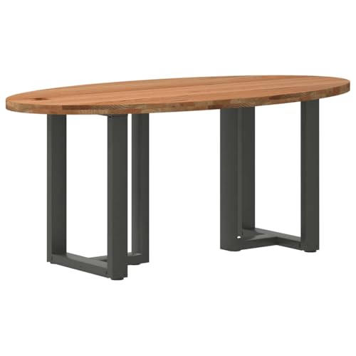 INLIFE Esstisch Hellbraun 200x100x74 cm Massivholz Eiche Oval,Möbel,Tische,Esstische,Braun,53.25 KG,3305319 INLIFE Esstisch Hellbraun 200x100x74 cm Massivholz Eiche Oval,Möbel,Tische,Esstische,Braun,53.25 KG,3305319 von INLIFE