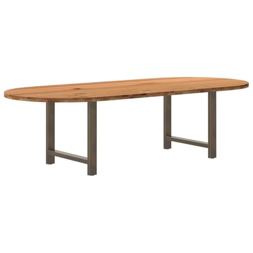 INLIFE Esstisch Hellbraun 280x120x74 cm Massivholz Eiche Oval,Möbel,Tische,Esstische,Braun,90.66 KG,3328206 INLIFE Esstisch Hellbraun 280x120x74 cm Massivholz Eiche Oval,Möbel,Tische,Esstische,Braun,90.66 KG,3328206 von INLIFE