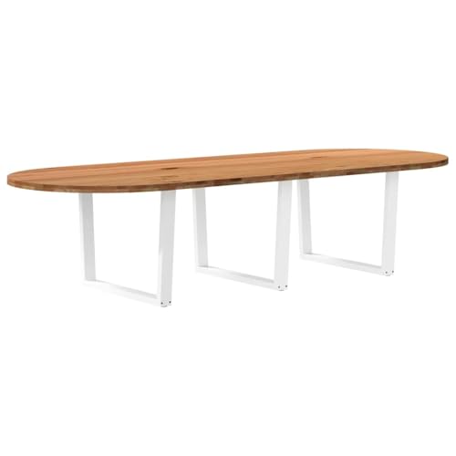 INLIFE Esstisch Hellbraun 320x120x74 cm Massivholz Eiche Oval,Möbel,Tische,Esstische,Braun,98.5 KG,3328219 INLIFE Esstisch Hellbraun 320x120x74 cm Massivholz Eiche Oval,Möbel,Tische,Esstische,Braun,98.5 KG,3328219 von INLIFE