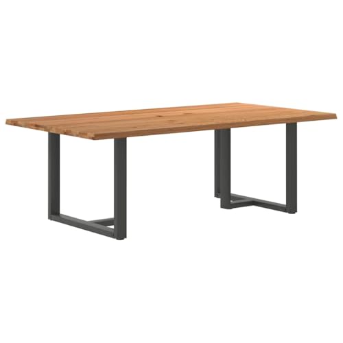 INLIFE Esstisch mit Baumkanten 220x120x74 cm Massivholz Eiche Rechteck,Möbel,Tische,Esstische,Braun,78.15 KG,3305125 INLIFE Esstisch mit Baumkanten 220x120x74 cm Massivholz Eiche Rechteck,Möbel,Tische,Esstische,Braun,78.15 KG,3305125 von INLIFE