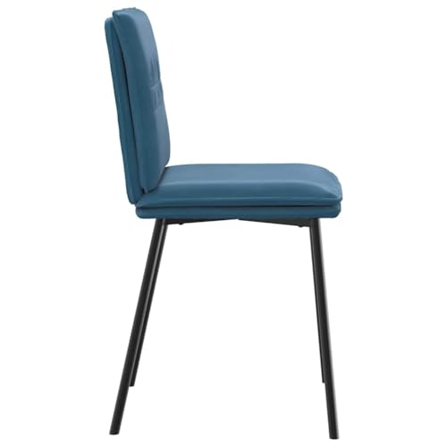 INLIFE Esszimmerstühle 2 STK. Blau Samt,Möbel,Stühle,Esszimmerstühle,Blau,15.3 KG,4101254 INLIFE Esszimmerstühle 2 STK. Blau Samt,Möbel,Stühle,Esszimmerstühle,Blau,15.3 KG,4101254 von INLIFE