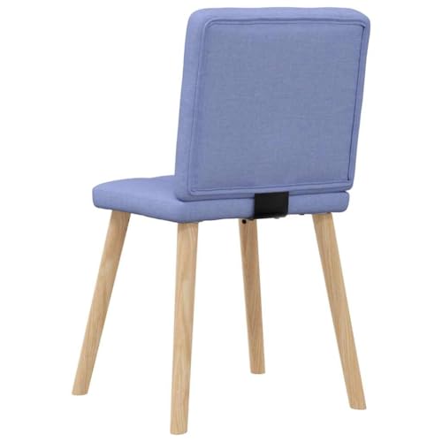 INLIFE Esszimmerstühle 2 STK. Jeansblau Stoff,Möbel,Stühle,Esszimmerstühle,Blau,16.7 KG,4101078 INLIFE Esszimmerstühle 2 STK. Jeansblau Stoff,Möbel,Stühle,Esszimmerstühle,Blau,16.7 KG,4101078 von INLIFE
