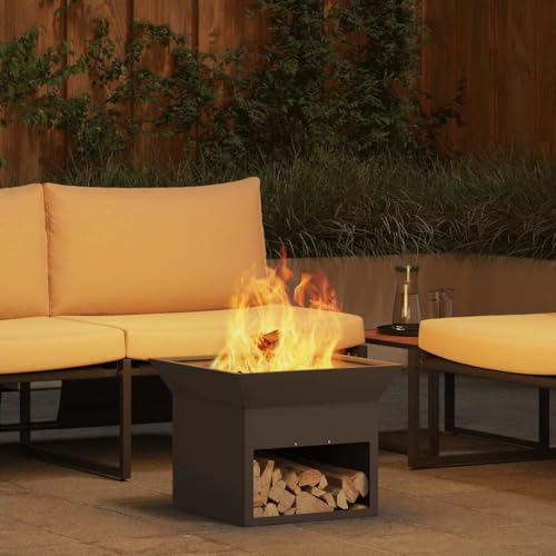 INLIFE Feuerplatz Schwarz 50 x 50 x 40 cm Stahl,Heim & Garten,Kamine,Schwarz,10.45 KG,874581 INLIFE Feuerplatz Schwarz 50 x 50 x 40 cm Stahl,Heim & Garten,Kamine,Schwarz,10.45 KG,874581 von INLIFE