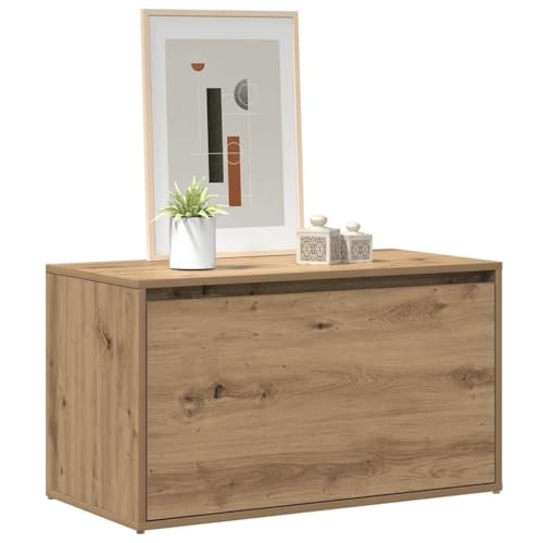 INLIFE Flurbank 80x40x45 cm Artisan-Eiche Holzwerkstoff,Möbel,Sitzbänke,Truhen- & Flurbänke,Braun,19.75 KG,856753 von INLIFE