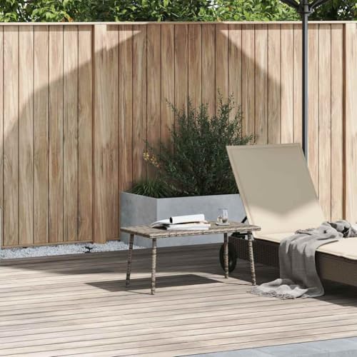 INLIFE Garten-Couchtisch Rechteckig Grau 80x40x37 cm Poly Rattan,Möbel,Gartenmöbel,Gartentische,Grau,3.3 KG,4104057 INLIFE Garten-Couchtisch Rechteckig Grau 80x40x37 cm Poly Rattan,Möbel,Gartenmöbel,Gartentische,Grau,3.3 KG,4104057 von INLIFE