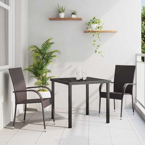 INLIFE Garten Essgruppe 3 pcs Braun Poly Rattan,Möbel,Gartenmöbel,Gartenmöbel-Sets,Braun,24.8 KG,3379394 INLIFE Garten Essgruppe 3 pcs Braun Poly Rattan,Möbel,Gartenmöbel,Gartenmöbel-Sets,Braun,24.8 KG,3379394 von INLIFE