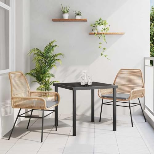 INLIFE Garten Essgruppe 3 pcs Braun Poly-Rattan,Möbel,Gartenmöbel,Gartenmöbel-Sets,Braun,29.6 KG,3380876 INLIFE Garten Essgruppe 3 pcs Braun Poly-Rattan,Möbel,Gartenmöbel,Gartenmöbel-Sets,Braun,29.6 KG,3380876 von INLIFE