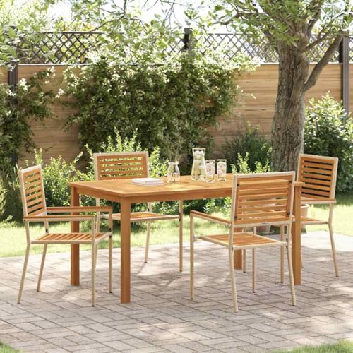 INLIFE Garten Essgruppe 5 pcs Beige Poly Rattan,Möbel,Gartenmöbel,Gartenmöbel-Sets,Beige,48.6 KG,3365519 INLIFE Garten Essgruppe 5 pcs Beige Poly Rattan,Möbel,Gartenmöbel,Gartenmöbel-Sets,Beige,48.6 KG,3365519 von INLIFE