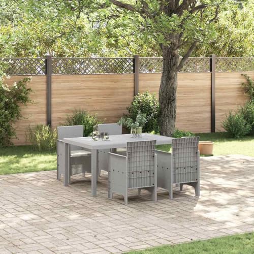 INLIFE Garten Essgruppe 5 pcs Hellgrau Polt Rattan,Möbel,Gartenmöbel,Gartenmöbel-Sets,Hellgrau,40.5 KG,3378711 INLIFE Garten Essgruppe 5 pcs Hellgrau Polt Rattan,Möbel,Gartenmöbel,Gartenmöbel-Sets,Hellgrau,40.5 KG,3378711 von INLIFE