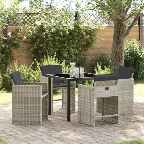 INLIFE Garten Essgruppe 5 pcs Hellgrau Poly-Rattan,Möbel,Gartenmöbel,Gartenmöbel-Sets,Hellgrau,43.7 KG,3380705 INLIFE Garten Essgruppe 5 pcs Hellgrau Poly-Rattan,Möbel,Gartenmöbel,Gartenmöbel-Sets,Hellgrau,43.7 KG,3380705 von INLIFE