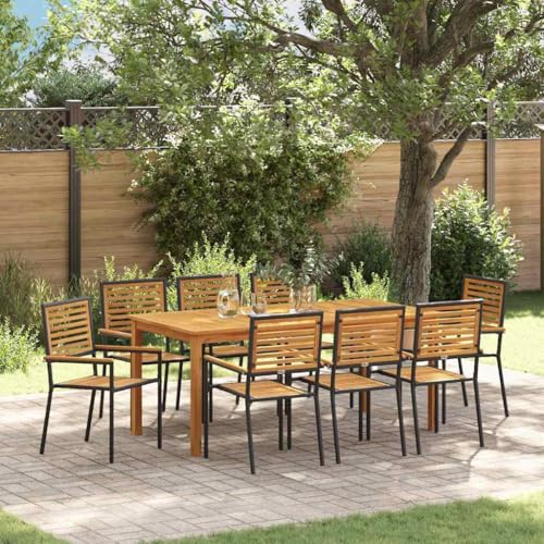 INLIFE Garten Essgruppe 9 pcs Schwarz Poly Rattan,Möbel,Gartenmöbel,Gartenmöbel-Sets,Schwarz,82.8 KG,3365544 INLIFE Garten Essgruppe 9 pcs Schwarz Poly Rattan,Möbel,Gartenmöbel,Gartenmöbel-Sets,Schwarz,82.8 KG,3365544 von INLIFE