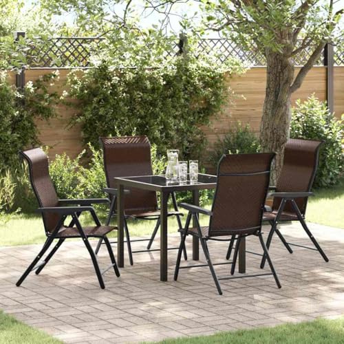 INLIFE Garten Essgruppe Höhenverstellbar 5 pcs Braun Poly Rattan,Möbel,Gartenmöbel,Gartenmöbel-Sets,Braun,50.6 KG,3379262 INLIFE Garten Essgruppe Höhenverstellbar 5 pcs Braun Poly Rattan,Möbel,Gartenmöbel,Gartenmöbel-Sets,Braun,50.6 KG,3379262 von INLIFE