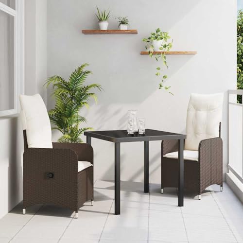 INLIFE Garten Essgruppe mit Kissen 3 pcs Braun Poly Rattan,Möbel,Gartenmöbel,Gartenmöbel-Sets,Braun,35.2 KG,3379639 INLIFE Garten Essgruppe mit Kissen 3 pcs Braun Poly Rattan,Möbel,Gartenmöbel,Gartenmöbel-Sets,Braun,35.2 KG,3379639 von INLIFE