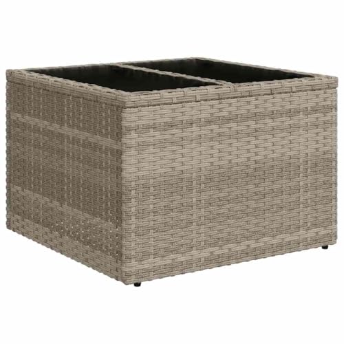 INLIFE Garten-Sofa-Set 7 pcs Hellgrau und Dunkelgrau 55 x 55 x 37 cm,Möbel,Gartenmöbel,Gartensitzmöbel,Gartensofas,Grau,58.8 KG,3346282 von INLIFE