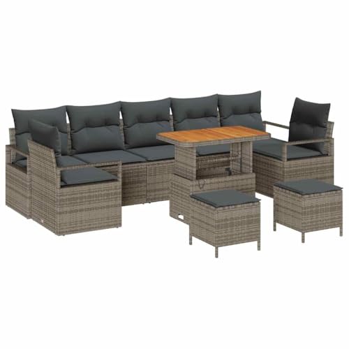 INLIFE Garten-Sofa-Set mit Kissen 10 pcs Grau 90 x 55 x 71 cm,Möbel,Gartenmöbel,Gartensitzmöbel,Gartensofas,Grau,80 KG,3364463 INLIFE Garten-Sofa-Set mit Kissen 10 pcs Grau 90 x 55 x 71 cm,Möbel,Gartenmöbel,Gartensitzmöbel,Gartensofas,Grau,80 KG,3364463 von INLIFE