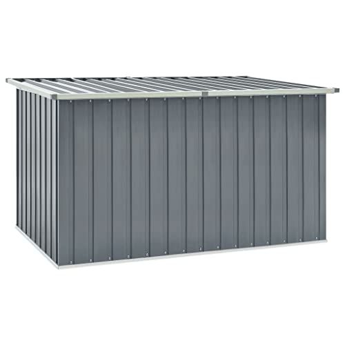INLIFE Gartenbox Grau 171 x 99 x 93 cm von INLIFE