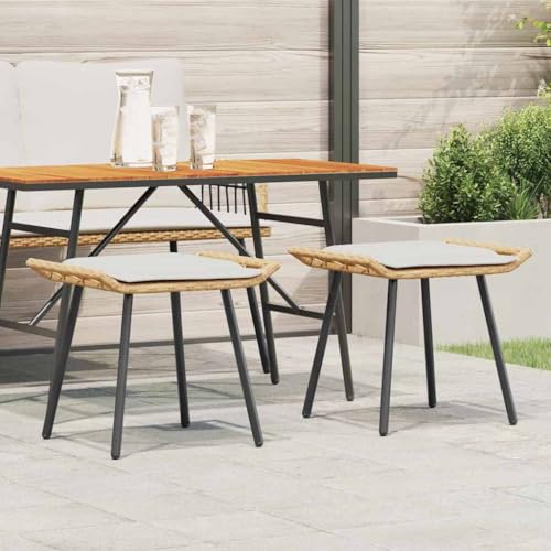 INLIFE Gartenhocker mit Kissen 2 pcs Braun 50 x 40 x 45cm Polyester,Möbel,Gartenmöbel,Gartenhocker,Braun,8.2 KG,4108266 INLIFE Gartenhocker mit Kissen 2 pcs Braun 50 x 40 x 45cm Polyester,Möbel,Gartenmöbel,Gartenhocker,Braun,8.2 KG,4108266 von INLIFE