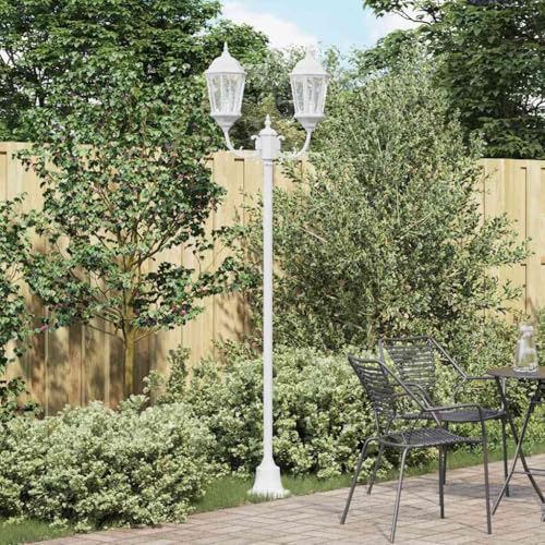 INLIFE Gartenlichtmast Weiß Aluminium, Glas,Heim & Garten,Beleuchtung,Außenbeleuchtung,Weiß,7.27 KG,42000343 INLIFE Gartenlichtmast Weiß Aluminium, Glas,Heim & Garten,Beleuchtung,Außenbeleuchtung,Weiß,7.27 KG,42000343 von INLIFE