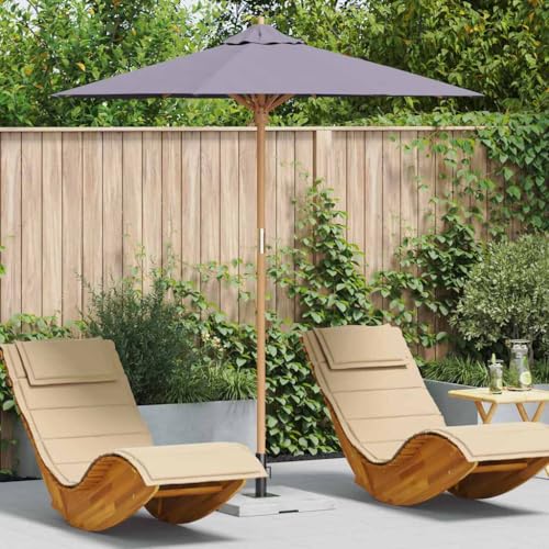 INLIFE Gartenparasol Dunkelgrau 217 x 217 x 230 cm Bambus,Heim & Garten,Rasen & Garten,Garten & Balkon,Sonnenschirme & Sonnenschutze,Grau,5.3 KG,4108086 von INLIFE