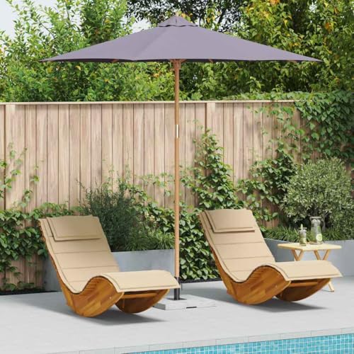 INLIFE Gartenparasol Dunkelgrau 270 x 270 x 260 cm Bambus,Heim & Garten,Rasen & Garten,Garten & Balkon,Sonnenschirme & Sonnenschutze,Grau,6.4 KG,4108088 von INLIFE