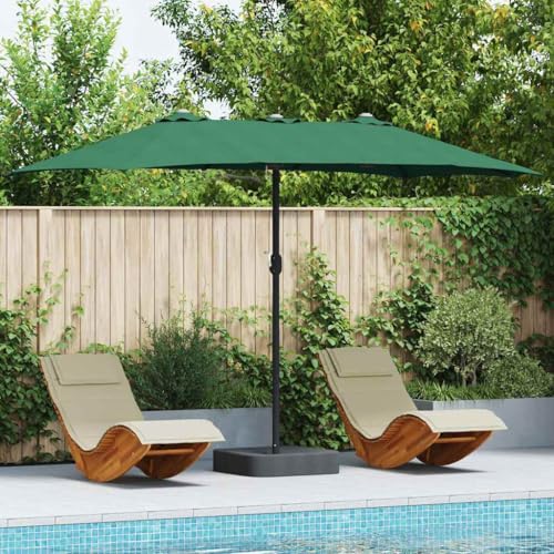 INLIFE Gartenparasol Grün 385 x 209 x 244 cm Stoff,Heim & Garten,Rasen & Garten,Garten & Balkon,Sonnenschirme & Sonnenschutze,Grün,16.08 KG,42003276 INLIFE Gartenparasol Grün 385 x 209 x 244 cm Stoff,Heim & Garten,Rasen & Garten,Garten & Balkon,Sonnenschirme & Sonnenschutze,Grün,16.08 KG,42003276 von INLIFE