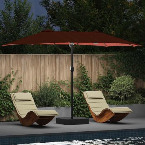 INLIFE Gartenparasol Terrakotta 385 x 209 x 244 cm Stoff,Heim & Garten,Rasen & Garten,Garten & Balkon,Sonnenschirme & Sonnenschutze,Zinnoberrot,16.7 KG,42003288 INLIFE Gartenparasol Terrakotta 385 x 209 x 244 cm Stoff,Heim & Garten,Rasen & Garten,Garten & Balkon,Sonnenschirme & Sonnenschutze,Zinnoberrot,16.7 KG,42003288 von INLIFE