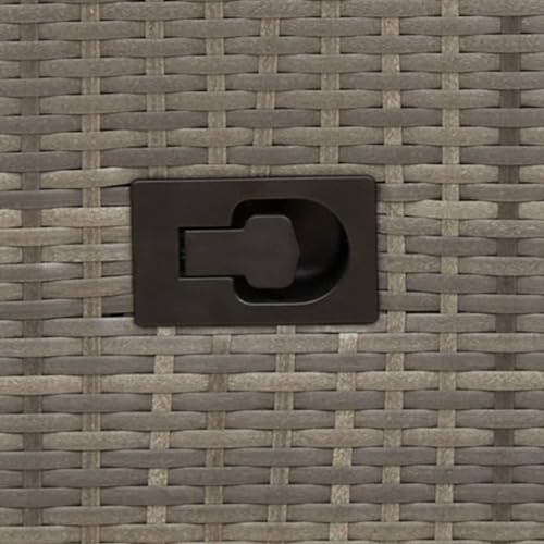 INLIFE Gartensessel Verstellbar mit Kissen Grau Poly Rattan,Möbel,Gartenmöbel,Gartensitzmöbel,Gartenstühle,Grau,11 KG,365665 INLIFE Gartensessel Verstellbar mit Kissen Grau Poly Rattan,Möbel,Gartenmöbel,Gartensitzmöbel,Gartenstühle,Grau,11 KG,365665 von INLIFE
