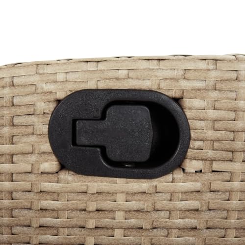 INLIFE Gartensessel mit Kissen Verstellbar Beige Poly Rattan,Möbel,Gartenmöbel,Gartensitzmöbel,Gartenstühle,Beige,11.2 KG,365212 INLIFE Gartensessel mit Kissen Verstellbar Beige Poly Rattan,Möbel,Gartenmöbel,Gartensitzmöbel,Gartenstühle,Beige,11.2 KG,365212 von INLIFE