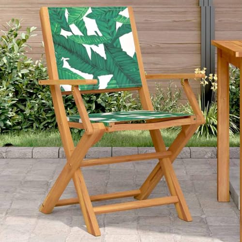 INLIFE Gartenstühle 2 STK. Blattmuster Massivholz Akazie & Stoff,Möbel,Gartenmöbel,Gartensitzmöbel,Gartenstühle,Grün,13.2 KG,367673 INLIFE Gartenstühle 2 STK. Blattmuster Massivholz Akazie & Stoff,Möbel,Gartenmöbel,Gartensitzmöbel,Gartenstühle,Grün,13.2 KG,367673 von INLIFE