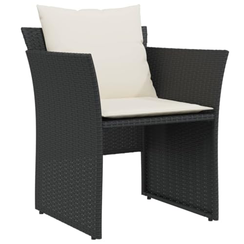 INLIFE Gartenstuhl mit Fußhocker Schwarz Poly Rattan,Möbel,Gartenmöbel,Gartenmöbel-Sets,Schwarz,12.3 KG,368616 INLIFE Gartenstuhl mit Fußhocker Schwarz Poly Rattan,Möbel,Gartenmöbel,Gartenmöbel-Sets,Schwarz,12.3 KG,368616 von INLIFE