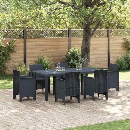INLIFE Gartentisch Anthrazit 200 x 100 x 73 cm Poly-Rattan,Möbel,Gartenmöbel,Gartentische,Anthrazit,20.4 KG,871688 INLIFE Gartentisch Anthrazit 200 x 100 x 73 cm Poly-Rattan,Möbel,Gartenmöbel,Gartentische,Anthrazit,20.4 KG,871688 von INLIFE