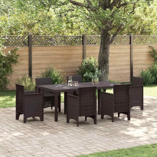 INLIFE Gartentisch Braun 200 x 100 x 73 cm Poly-Rattan,Möbel,Gartenmöbel,Gartentische,Braun,20.4 KG,871689 INLIFE Gartentisch Braun 200 x 100 x 73 cm Poly-Rattan,Möbel,Gartenmöbel,Gartentische,Braun,20.4 KG,871689 von INLIFE