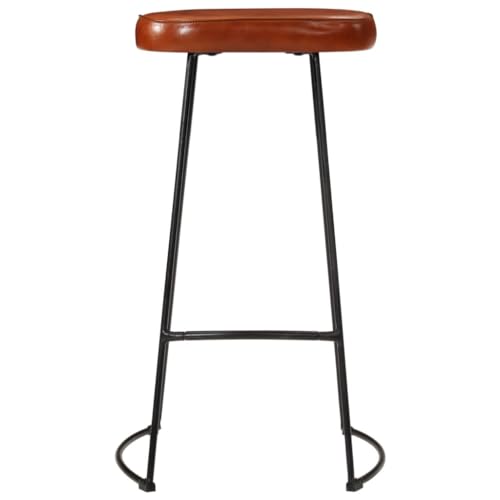 INLIFE Gavin-Barhocker 2 STK. 44x37,5x78 cm,Möbel,Stühle,Barhocker,Braun,11.26 KG,358922 von INLIFE