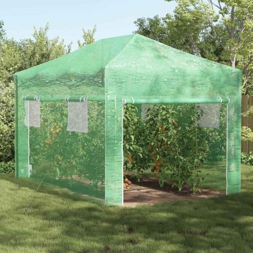 INLIFE Gewächshaus mit Dach Grün 290 x 430 x 315 cm Stahl,Heim & Garten,Rasen & Garten,Gartenpflege,Gewächshäuser,Grün,24.05 KG,42006644 INLIFE Gewächshaus mit Dach Grün 290 x 430 x 315 cm Stahl,Heim & Garten,Rasen & Garten,Gartenpflege,Gewächshäuser,Grün,24.05 KG,42006644 von INLIFE
