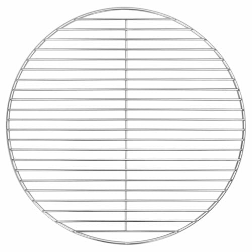 INLIFE Grillrost Silber 43 x 43 cm Edelstahl,Heim & Garten,Küche & Esszimmer,Zubehör für Küchengeräte,Gartengrill-Zubehör,Silber,1.3 KG,42008307 von INLIFE