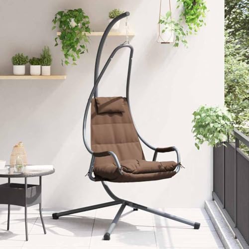 INLIFE Hängendes Ei-Stuhl Kaffeebraun 94 x 107 x 196,5 cm Stahl,Heim & Garten,Rasen & Garten,Garten & Balkon,Hollywoodschaukeln,Braun,21.6 KG,42003854 INLIFE Hängendes Ei-Stuhl Kaffeebraun 94 x 107 x 196,5 cm Stahl,Heim & Garten,Rasen & Garten,Garten & Balkon,Hollywoodschaukeln,Braun,21.6 KG,42003854 von INLIFE
