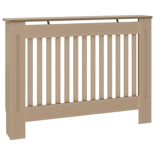 INLIFE Heizkörperverkleidung 112x19x81,5 cm MDF,Heim & Garten,Haushaltsgeräte-Zubehör,Heizkörper-Zubehör,Braun,9.8 KG,288175 von INLIFE