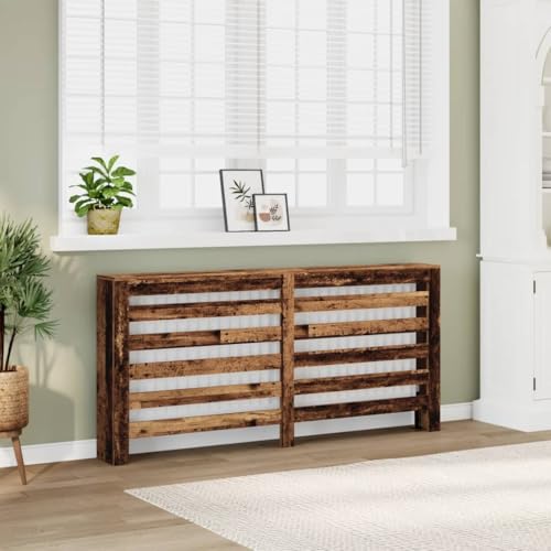 INLIFE Heizkörperverkleidung Altholz-Optik 175x20x82 cm Holzwerkstoff,Heim & Garten,Haushaltsgeräte-Zubehör,Heizkörper-Zubehör,Braun,17.6 KG,852715 von INLIFE