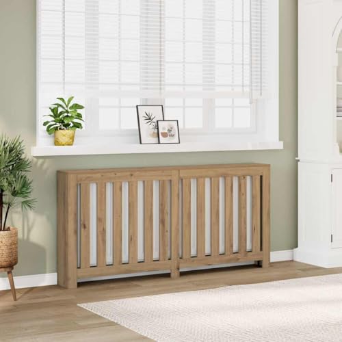 INLIFE Heizkörperverkleidung Artisan-Eiche 175x20x82 cm Holzwerkstoff,Heim & Garten,Haushaltsgeräte-Zubehör,Heizkörper-Zubehör,Braun,18.8 KG,852761 von INLIFE