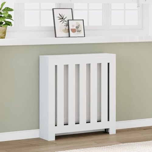 INLIFE Heizkörperverkleidung Weiß 78x20x82 cm Holzwerkstoff,Heim & Garten,Haushaltsgeräte-Zubehör,Heizkörper-Zubehör,Weiß,10.6 KG,852726 von INLIFE