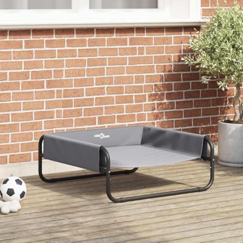 INLIFE Hundebett Hellgrau m Ox-Gewebe und Stahl,Tier- & Haustierbedarf,Haustierbedarf,Hundebedarf,Hundebetten,Hellgrau,2.73 KG,42008208 von INLIFE