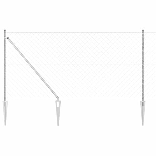INLIFE Kettengliedzaun mit Pfosten Silber 1.2 x 10 m Stahl,Heimwerkerbedarf,Hauseinzäunung,Zaunfelder,Silber,27.4 KG,3351214 INLIFE Kettengliedzaun mit Pfosten Silber 1.2 x 10 m Stahl,Heimwerkerbedarf,Hauseinzäunung,Zaunfelder,Silber,27.4 KG,3351214 von INLIFE