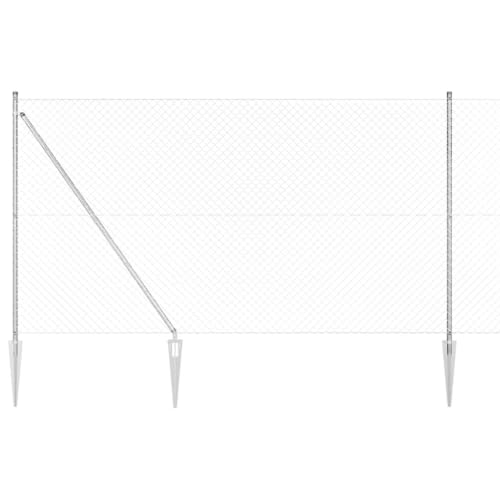 INLIFE Kettengliedzaun mit Pfosten Silber 1.5 x 10 m Stahl,Heimwerkerbedarf,Hauseinzäunung,Zaunfelder,Silber,37.6 KG,3351208 INLIFE Kettengliedzaun mit Pfosten Silber 1.5 x 10 m Stahl,Heimwerkerbedarf,Hauseinzäunung,Zaunfelder,Silber,37.6 KG,3351208 von INLIFE