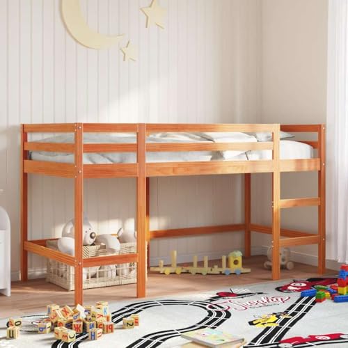 INLIFE Kinderhochbett mit Leiter Wachsbraun 80x200cm Massivholz Kiefer,Möbel,Betten & Zubehör,Betten & Bettgestelle,Braun,24.7 KG,852397 INLIFE Kinderhochbett mit Leiter Wachsbraun 80x200cm Massivholz Kiefer,Möbel,Betten & Zubehör,Betten & Bettgestelle,Braun,24.7 KG,852397 von INLIFE