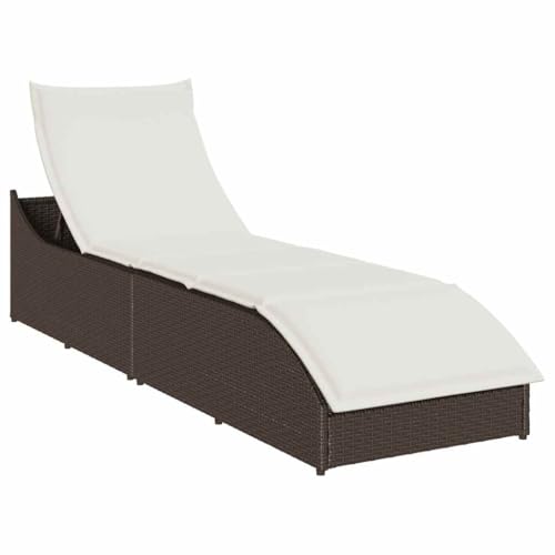 INLIFE Klappliege mit Auflage und Stauraum Braun Poly-Rattan,Möbel,Gartenmöbel,Gartensitzmöbel,Sonnenliegen,Braun,21.8 KG,4104221 INLIFE Klappliege mit Auflage und Stauraum Braun Poly-Rattan,Möbel,Gartenmöbel,Gartensitzmöbel,Sonnenliegen,Braun,21.8 KG,4104221 von INLIFE